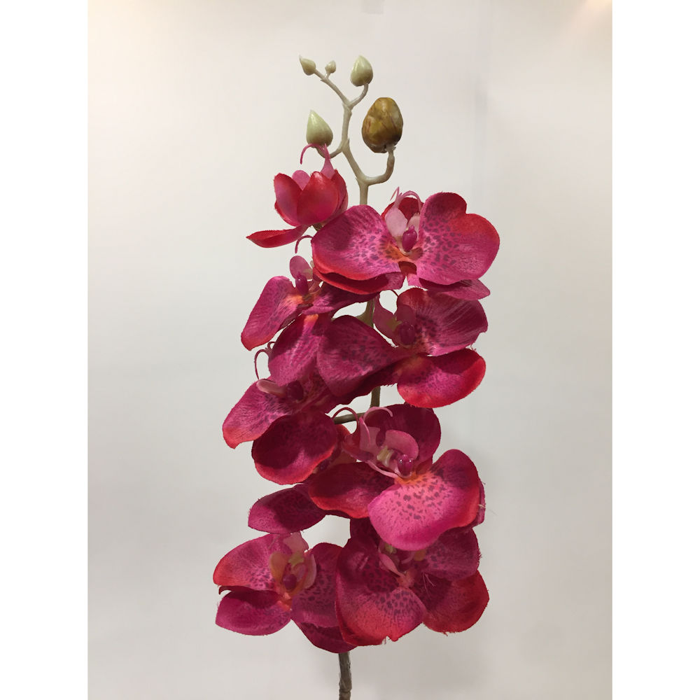 Орхидея красная искусственная