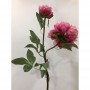 Пион розово-малиновый искусственный