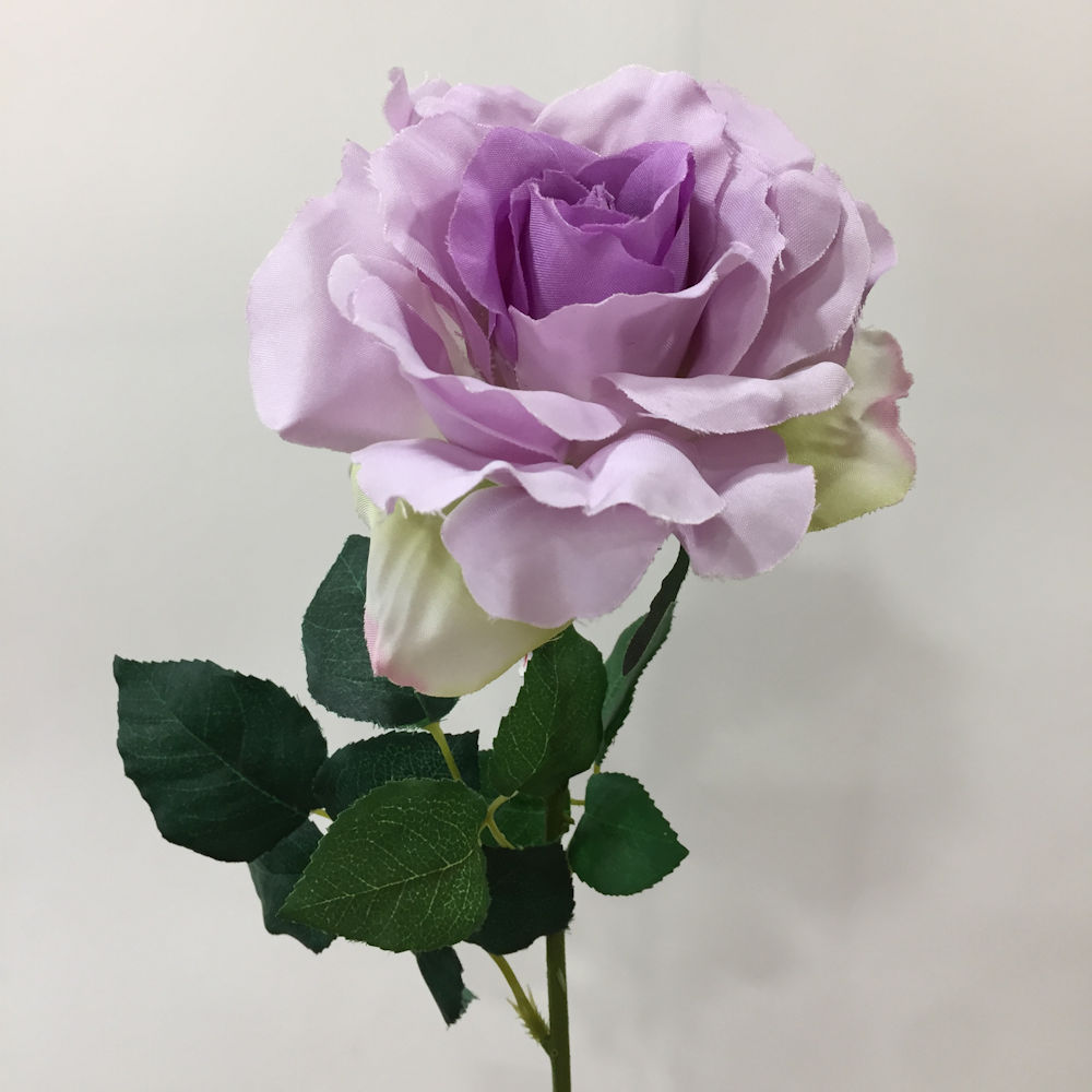 Роза фиолетовая искусственная