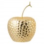 Яблоко керамическое золотое большое