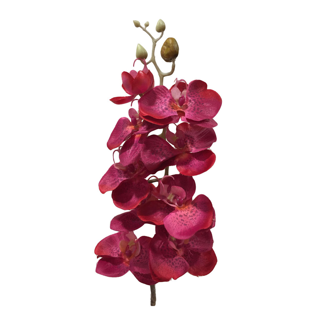 Орхидея красная искусственная