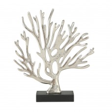 Декоративный коралл серебро