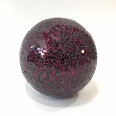 Декоративный шар вишневый