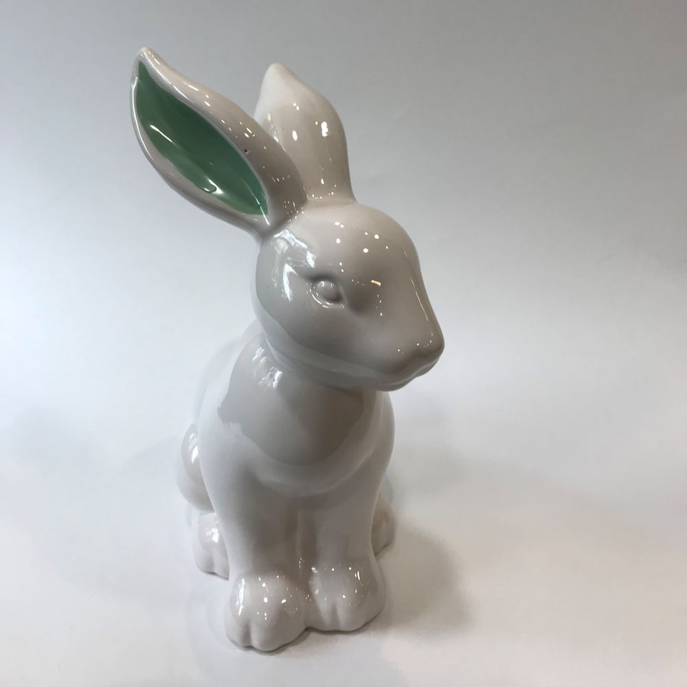 Кролик с бирюзовыми ушами